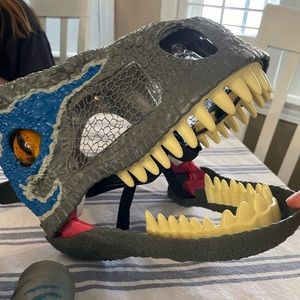 Jurassic Park Blue the Raptor mask and claws